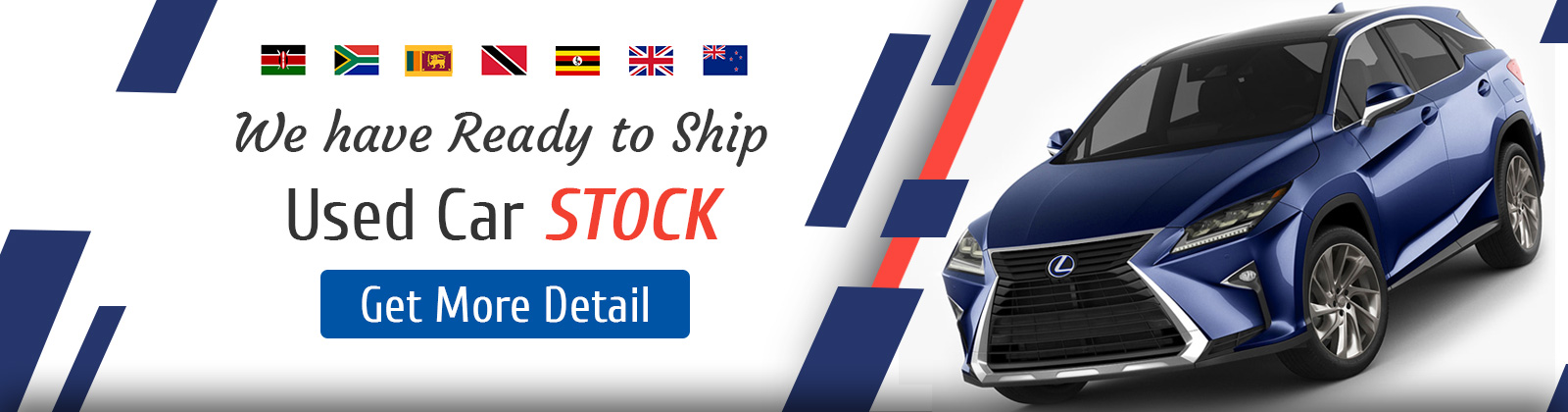 We have STOCK Ready to Ship